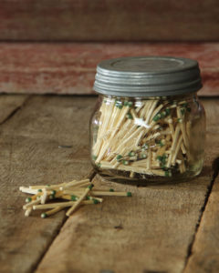 jar of matches