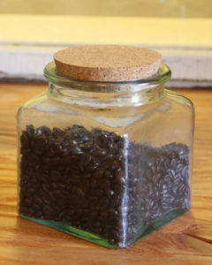Square Glass Jar