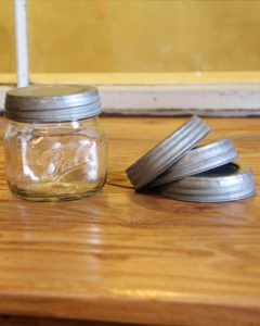 16oz Jar with Vintage Zinc Lids