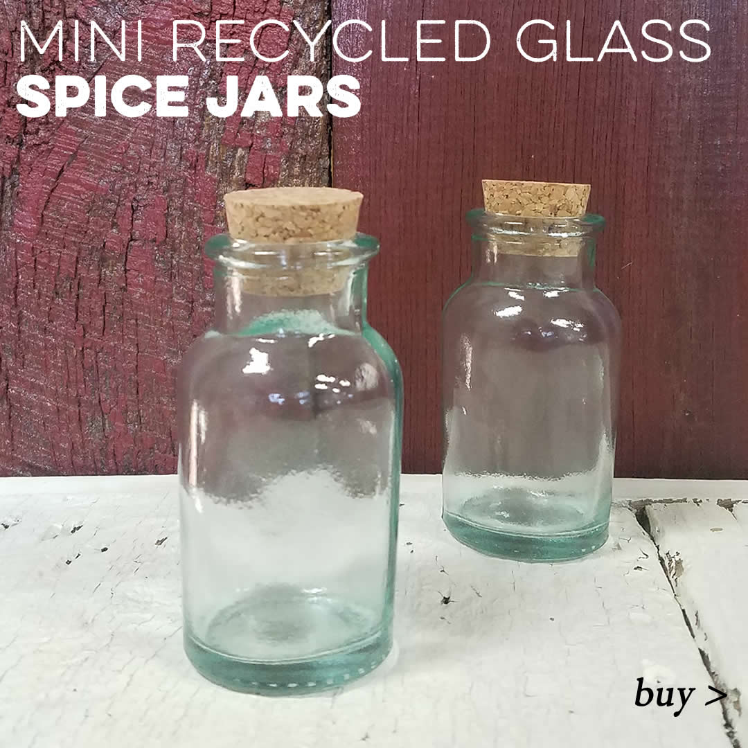 mini spice jars