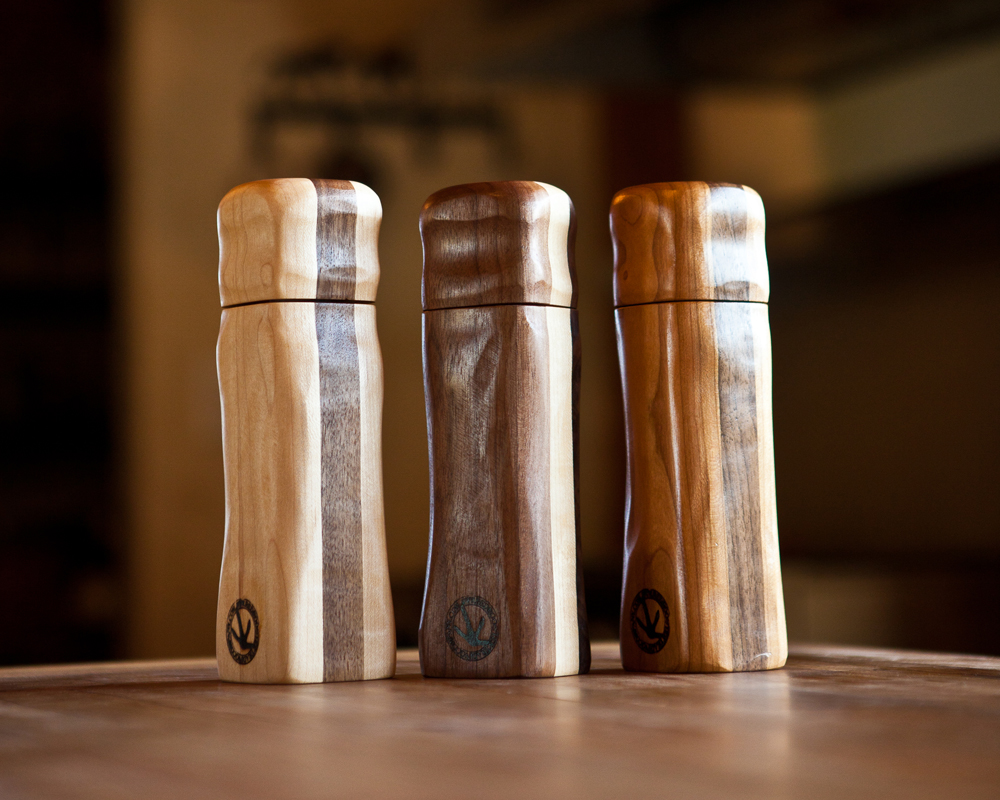 Handcrafted hardwood crushers made in the USA by Red Rooster
